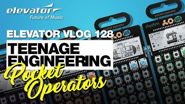 Pocket Operators - Synthesizer - Test & Jam Session (Elevator Vlog 128 deutsch)