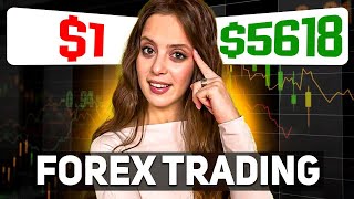 TRADING FOREX | FROM $1 TO $5,618 ONLINE | THE ONLY TRADING STRATEGY YOU NEED TO BE PROFITABLE