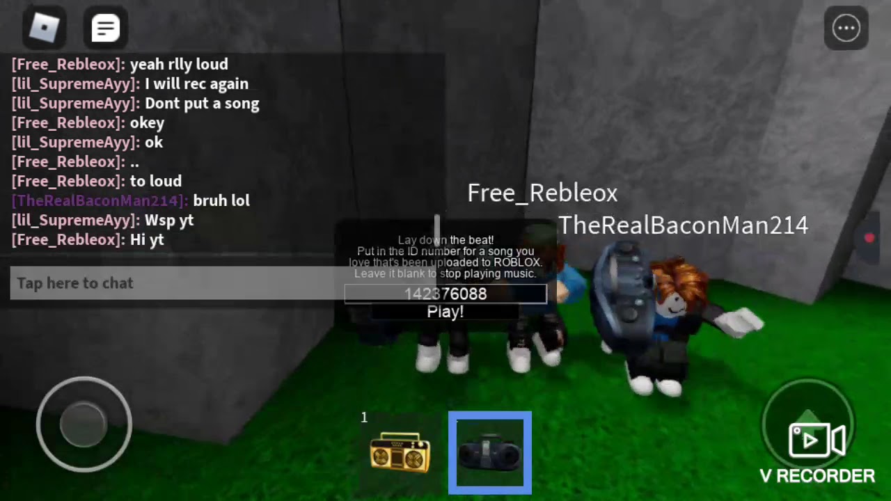 What is the loudest roblox id