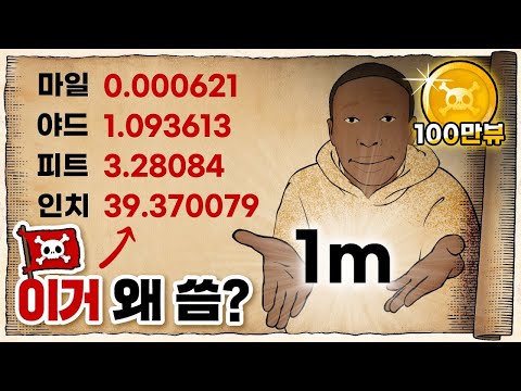 💀 미국은 왜 센티미터를 안 쓰고 인치를 쓸까? / 💀 도량형의 통일과 미터법의 정립