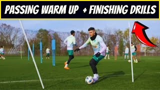 Ping Warm Up Finishing Drills Fc Krasnodar