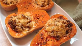 Stuffed/Loaded butternut Recipe