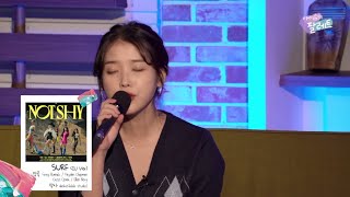 Iu 아이유 Cover Live Surf By Itzy Ius Palette