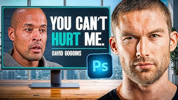 How to Design podcast thumbnails Like Chris Williamson !!