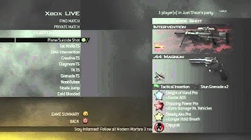 Just TFourr( TuNe TFour ) | MW2 Class Setups + OCE!