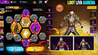 Clown Ring Event Free Fire Joker Bundle Ring Event Clown Ring Spin Trick Ff New Event