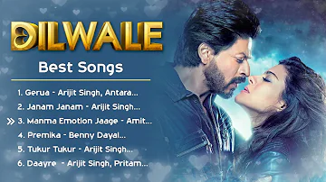 Dilwale ❤️ Movie All Best Songs | Shahrukh Khan & Kajol , varun dhawan | Romantic Love Gaane