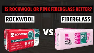 Rockwool vs. Pink Fiberglass for Superior Sound and Fire Protection