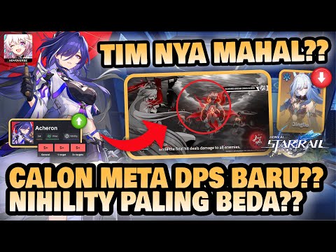 ACHERON CALON DPS META BARU?? KIT Acheron DPS Broken??! 🤔 + GIVEAWAY!!  Honkai: Star Rail