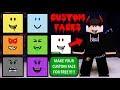 Create Your Own CUSTOM FACE In ROBLOX!!! (FREE)