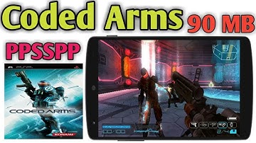 Coded Arms Game Highly Compressed 93 MB PPSSPP Full Step Hindi