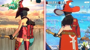 GUILTY GEAR STRIVE -  All Character Victory Poses - Xrd REV 2 vs STRIVE