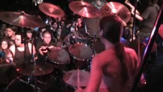 Augury - Tommy Mckinnon live Drum cam March 7th, 2010 &quot; Faith Puppeteers&quot;