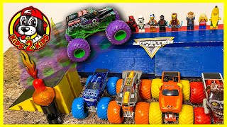 Monster Jam Monster Truck Videos for Toddlers COMPILATION