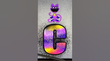 Catnap Letter Color mix #smilingcritters #catnap #colormixing #art #digitalart #procreate #short