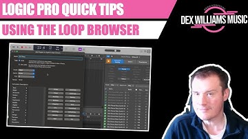 How to use the LOOP BROWSER - Logic Pro Quick Tips