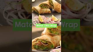 Satiate your taste buds with #WrapUpWednesday special Matar Tikki Wrap #food #sanjeevkapoor