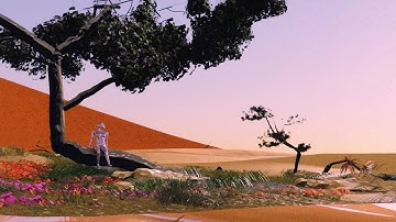 psychedelic sunset #blender