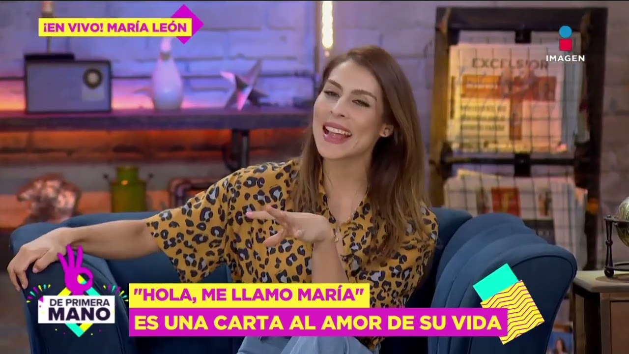 María León con la VOZ QUEBRADA habla de su nueva canción y la relación  con su novio | DPM