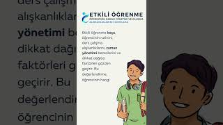 Etkili Öğrenme Nedir? 3. Öğrencinin Zaman Yönetimi Ve Çalışma Alışkanlıklarını Tanımlama