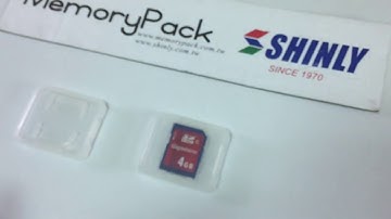 How to insert SD card into mini case jewel case YK2 (www.memorypack.com.tw)