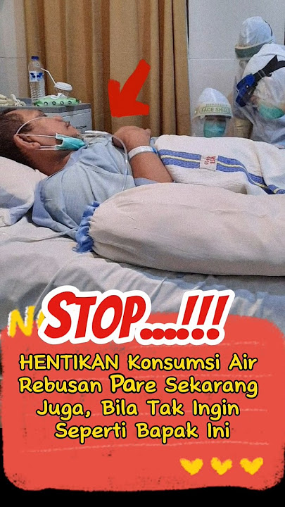 Gara-gara Minum Air Rebusan Pare, jadi begini #manfaat #edukasi #info #kesehatan #herbal