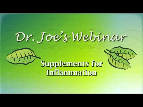 Supplements for Inflammation