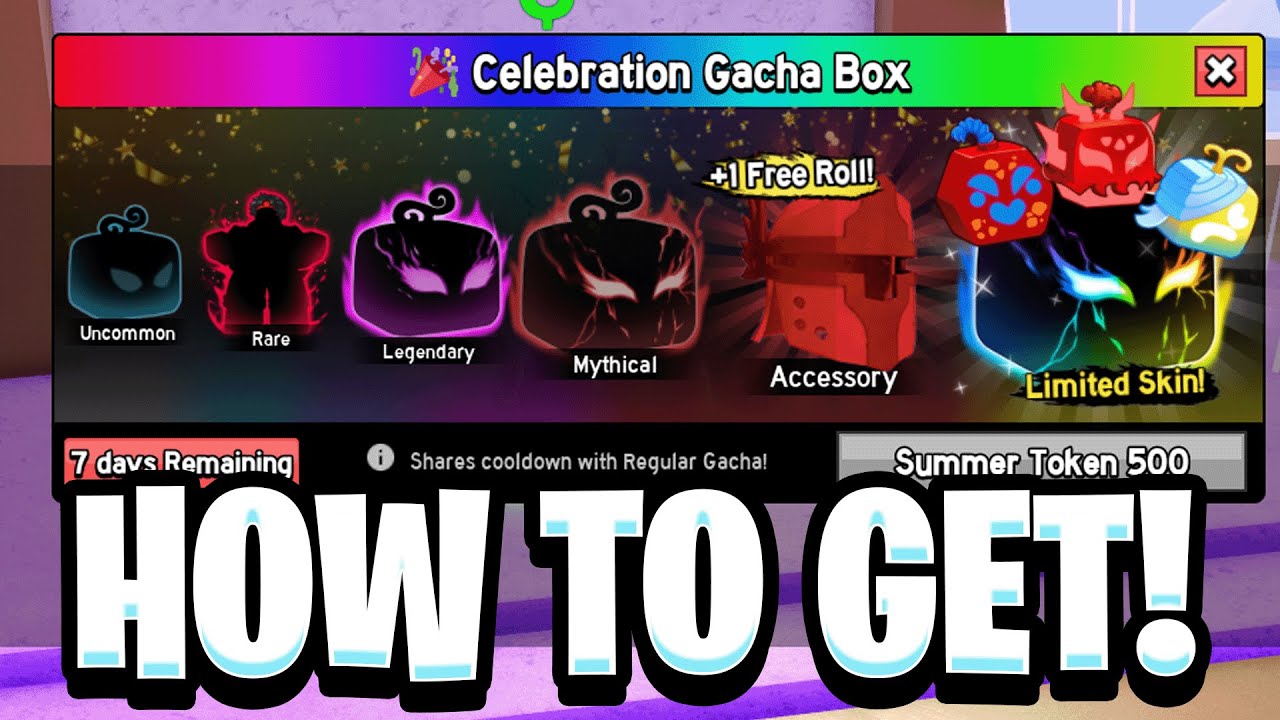 How to Get CELEBRATION NPC ACCESORIES + SUMMER TOKES IN BLOX FRUITS ...