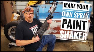 Build your own FREE (Spray Paint Shaker) from SCRAP with a Mig Welder