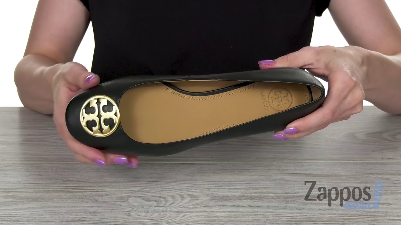 Tory Burch Chelsea 25mm Ballet Flat SKU: 9148585 - YouTube