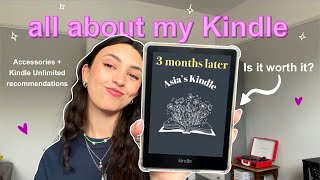New Kindle Paperwhite review | is it worth it? KU recs | 3 months later
