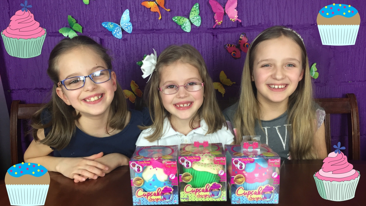 Cupcake Surprise Transform Princess Dolls with Scents , lovely cute dolls