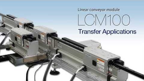 Examples of Transfer Applications Linear Conveyor Module LCM100