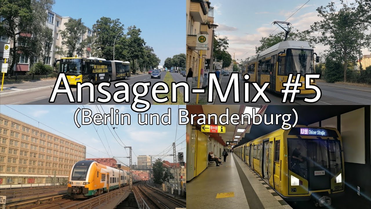 Ansagen Mix vom ÖPNV aus Berlin und Brandenburg #5