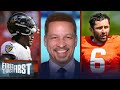 Broussard reveals the 5 QBs that are facing the most pressure this season | NFL | FIRST THINGS FIRST