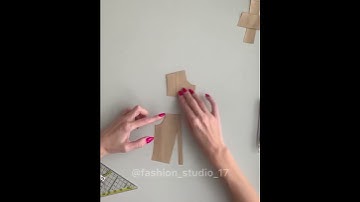 Dart Manipulation | How to draft this style line #shorts