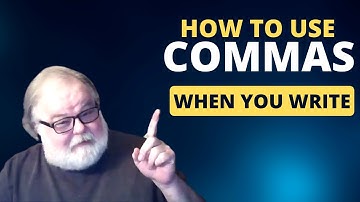 Comma Usage in Creative Writing pt 1