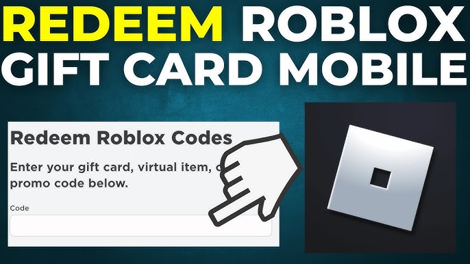 How to Redeem Roblox Gift Card - iOS & Android 