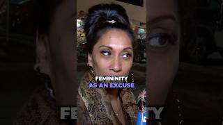 Femininity as an excuse to not be accountable?