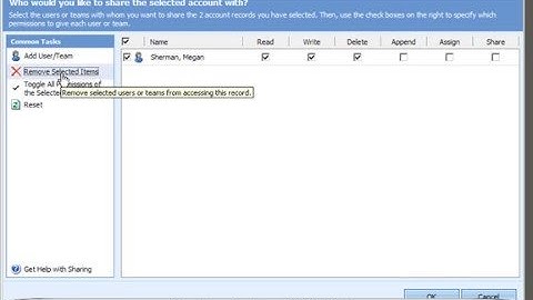 Sharing Records in Dynamics CRM 4.0