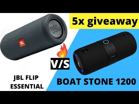 boAt Stone 1200 VS JBL flip essential   Best Bluetooth Speaker Comparison  BOAT STONE COMPARISON