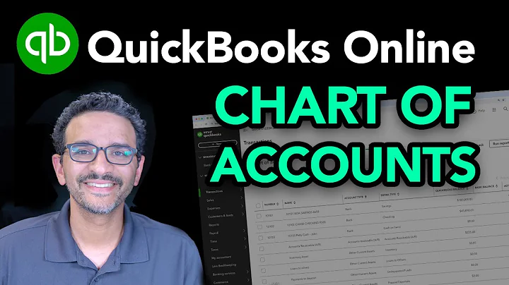 QuickBooks Online: Chart of Accounts (1 hour full tutorial)