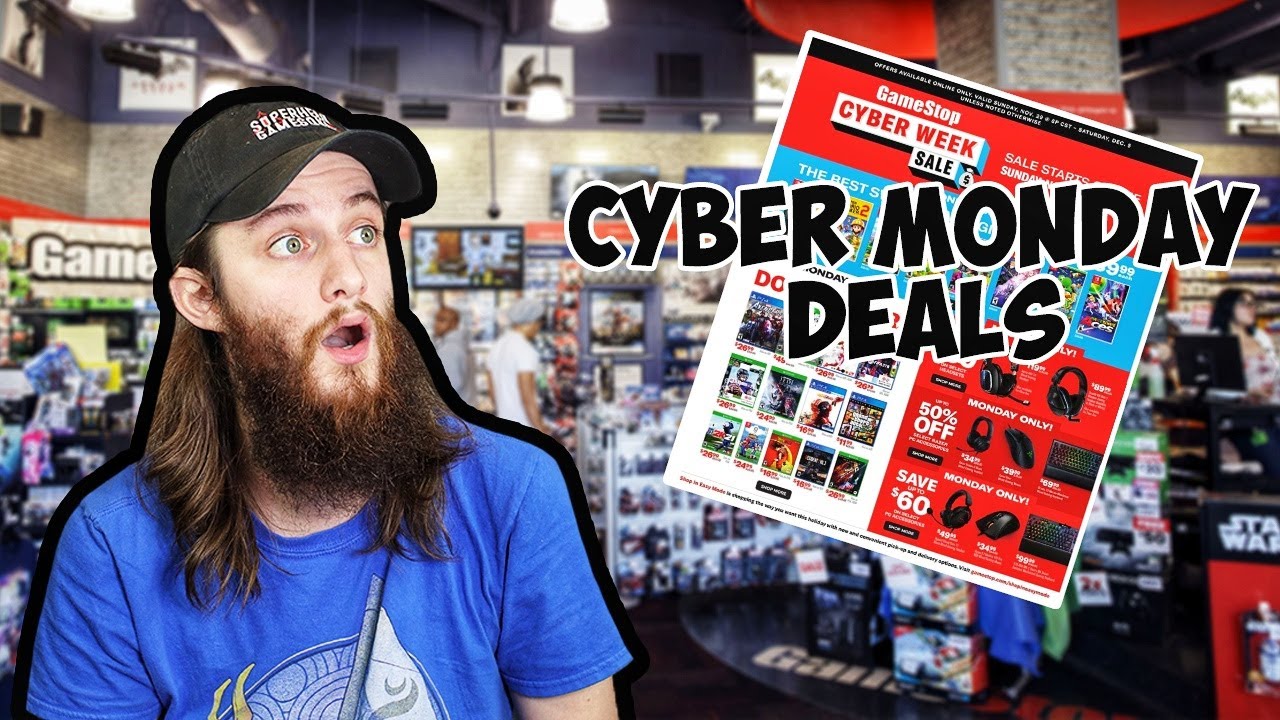 Gamestop Cyber Monday Deals YouTube