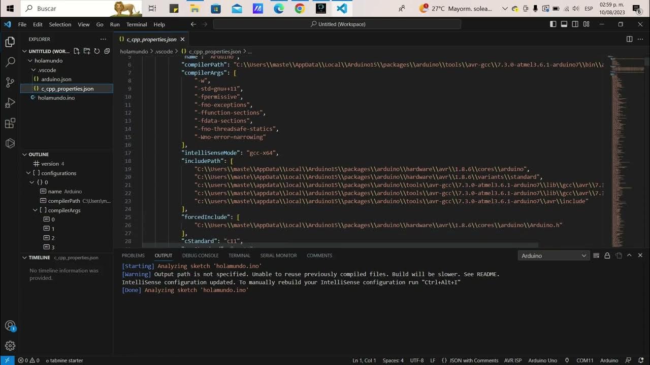 Configurar Arduino Visual Studio Code 2023 - YouTube