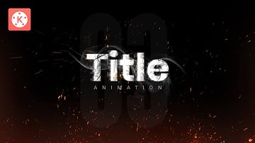 3 crazy Title animation in kinemaster @AniThingFilms