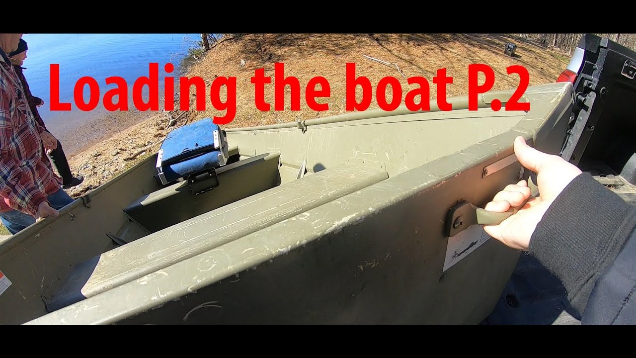 Loading the boat process P 2 - YouTube