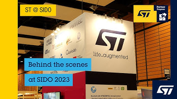 Behind the scenes with ST and Authorized Partners at SIDO 2023