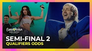 Eurovision 2024 Odds: Who Will Qualify from Semi-Final 2? (After Rehearsals)