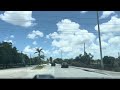 Driving from Kendall, FL ￼on sw 117 ave,Lincoln Blvd to Popeyes in Richmond Heights,FL