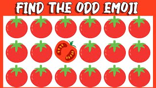 🧠🧩Spot the Difference #312 | Odd Emoji Out: Visual Challenge for All Ages!